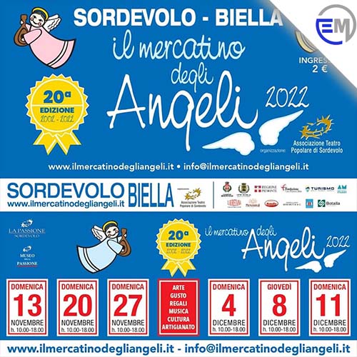 Il mercatino degli Angeli Sordevolo 2022 - Biella