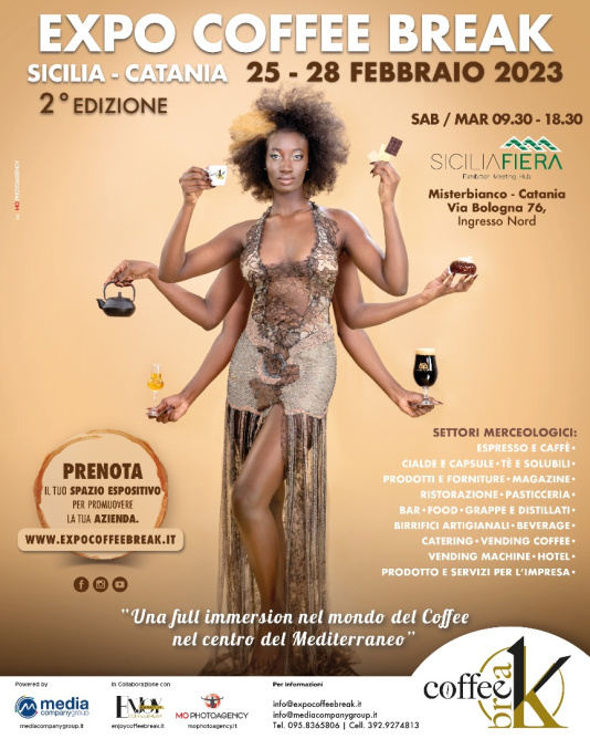 FIERA EXPO COFFEE BREAK CATANIA 25-28 Febbraio 2023