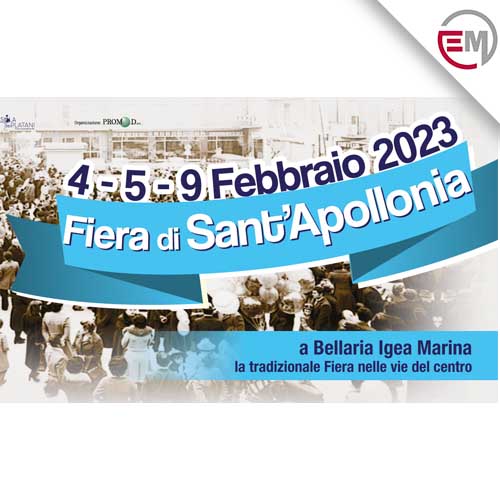 Fiera di Sant'Apollonia a Bellaria - Igea Marina 4-5-9 Febbraio 2023