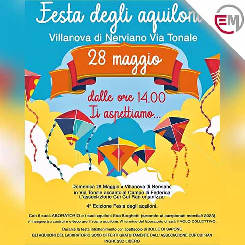 Festa degli Aquiloni - 28 Maggio 2023 - Villanova di Nerviano