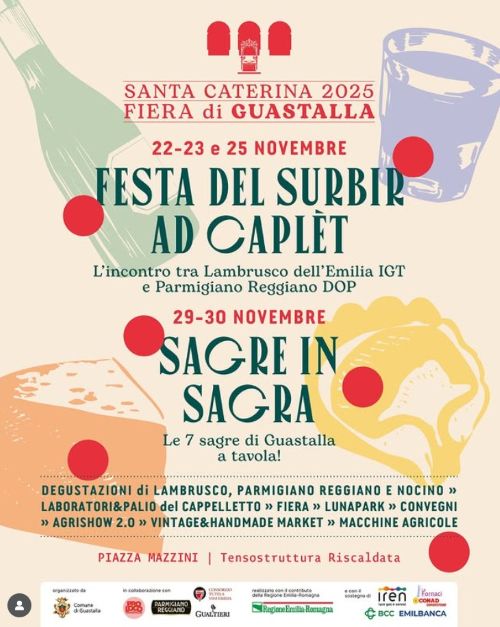 Festa del Surbir ad Caplet Fiera di Guastalla - 29-30 Novembre 2025